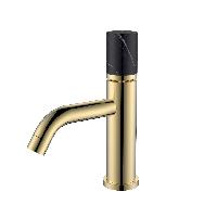 Смеситель STICK для умыв.низ.GOLD MRAMOR BLACK_Комплект