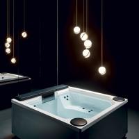 TREESSE QUARZ LIGHT 235 Минибассейн 2350х2150х900 мм., отдельностоящий, с панелями, с крышкой, цвет белый