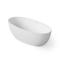 DEA DESIGN Nature Ванна отдельностоящая 170x80xh55 см, материал: Solid Surface искуственный камень, цвет: White №18