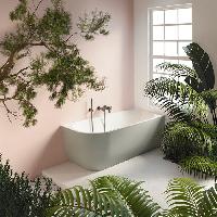 Gruppo Treesse Cora Ванна 170x75x60h см акриловая пристенная в правый угол, белая матовый