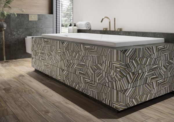 Плитка Ceramika Paradyz Bella Grys Rekt Mat 29,8x89,8 