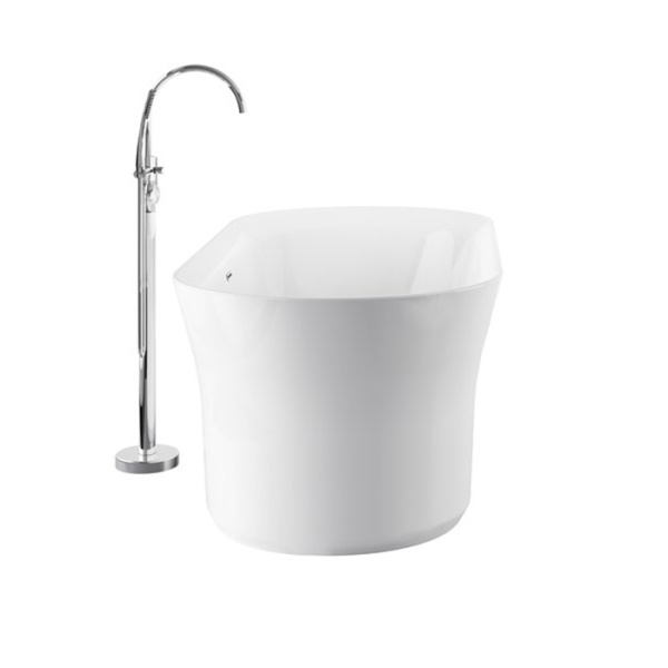 RAVAK Ypsilon Ванна отдельностоящая YPSILON 1800x800 белая (слив-перелив - хром) (цена по АКЦИИ) 