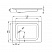 BETTE Душевой поддон BASIC прямоугольный 110х80х15см, D=52 мм, с самоочищающимся покрытием, цвет: белый