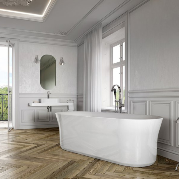 RAVAK Ypsilon Ванна отдельностоящая YPSILON 1800x800 белая (слив-перелив - хром) (цена по АКЦИИ) 