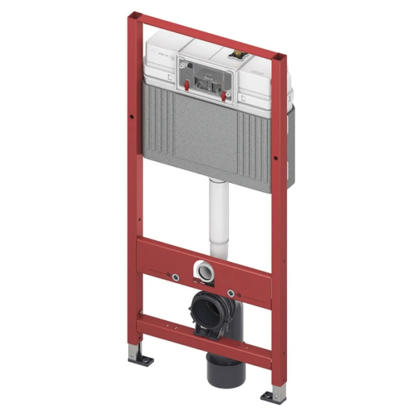 N500417 TECEbase 3.0 Модуль в комплекте с панелью смыва TECEnow белая матовая 