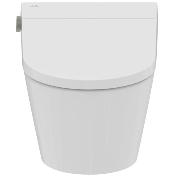 Ideal Standard I.Life E Безободковый унитаз-биде подвесной, электр. пульт,фен,форсунка омывания, подсветка, датчик присутствия, цвет: белый глянец 