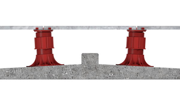 HILST Противопожарная регулируемая опора HILST LIFT F2 (50-75мм) 