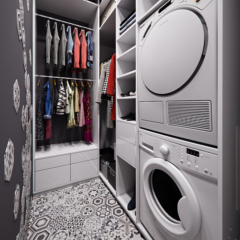 27 идей, куда поставить стиральную машину.
